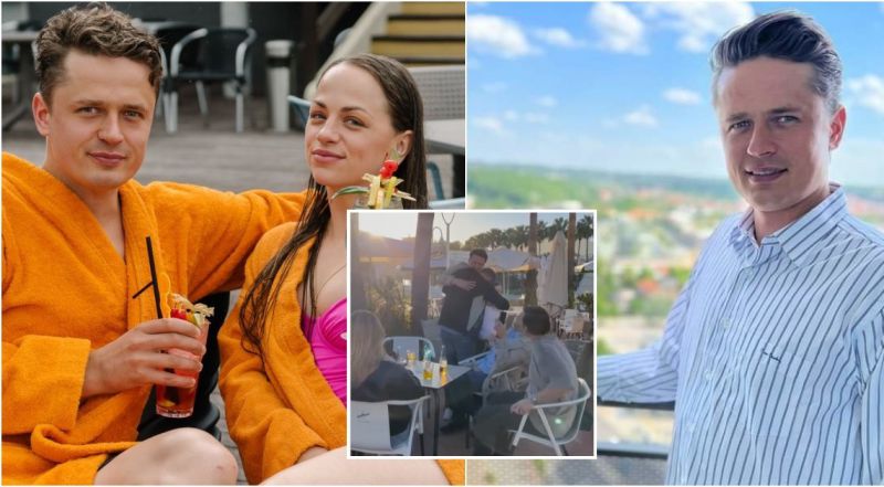 Ąžuolo Žvagulio staigmena patėviui sukėlė emocijų bangą: vaizdo įrašas plinta žaibiškai