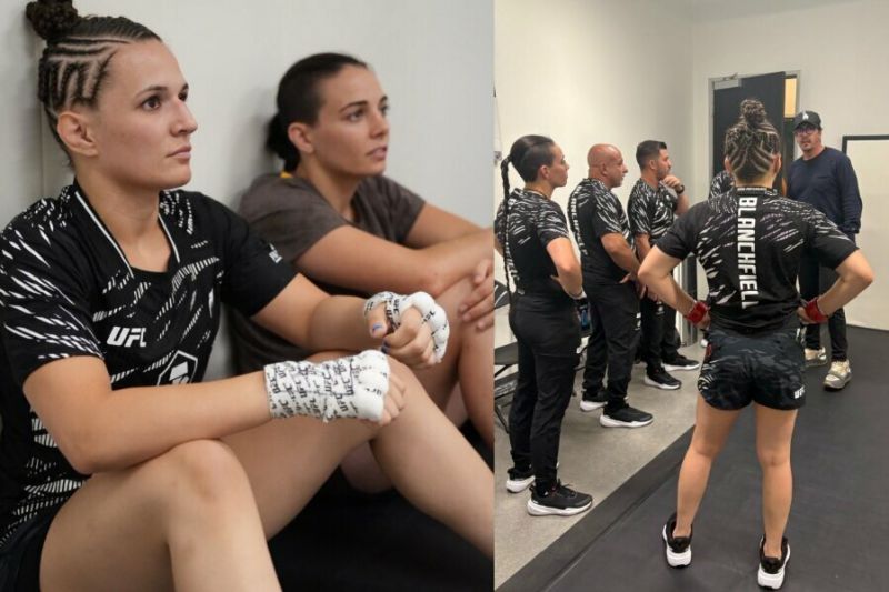 Erin Blanchfield po atšauktos kovos su Maycee Barber gavo premiją ir sukritikavo varžovės elgesį UFC turnyre