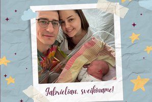 Krepšininkas Gabrielius Maldūnas sulaukė sūnaus: atskleidė neįprastą vardą