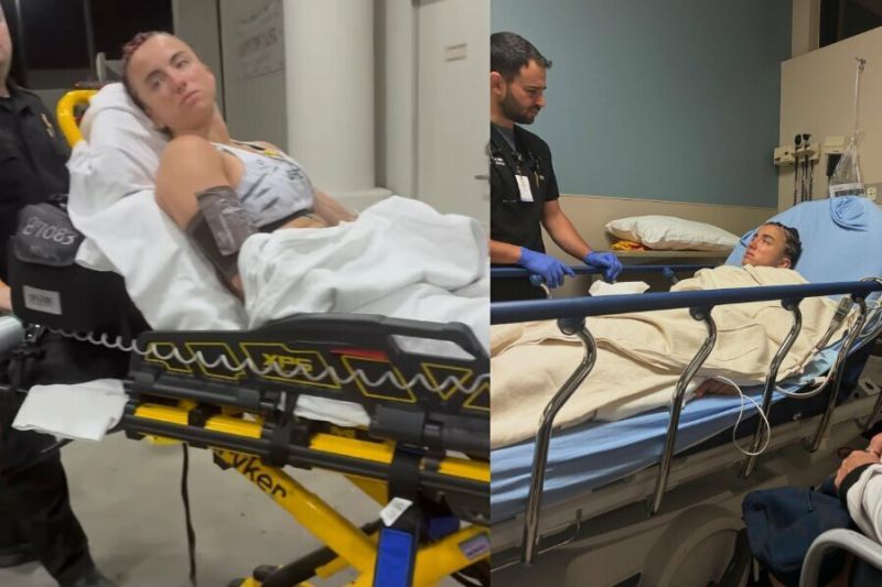 Maycee Barber prie UFC on ESPN 68 narvo ištiko traukuliai: kova su Erin Blanchfield atšaukta dėl sveikatos problemų