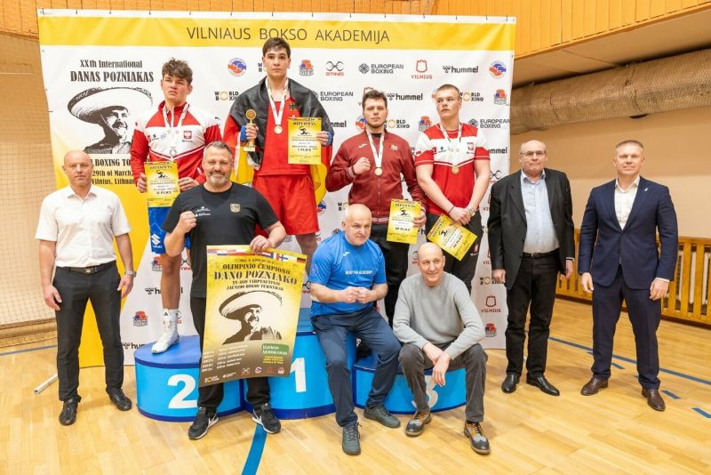 Jubiliejiniame Dano Pozniako bokso turnyre auksu pasidabino 3 lietuviai