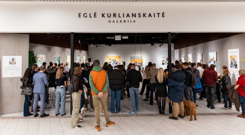 Eglė Kurlianskaitė atidarė galeriją: kviečia pasižvalgyti