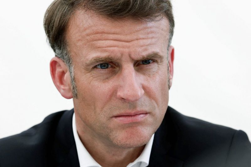 Macronas: pagalbos tiekimo Gazos Ruožui atnaujinimas turi būti svarbiausias prioritetas