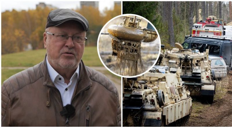 Iš pelkės ištraukus dingusį šarvuotį – žinia Lietuvos gyventojams: ragina įsiklausyti