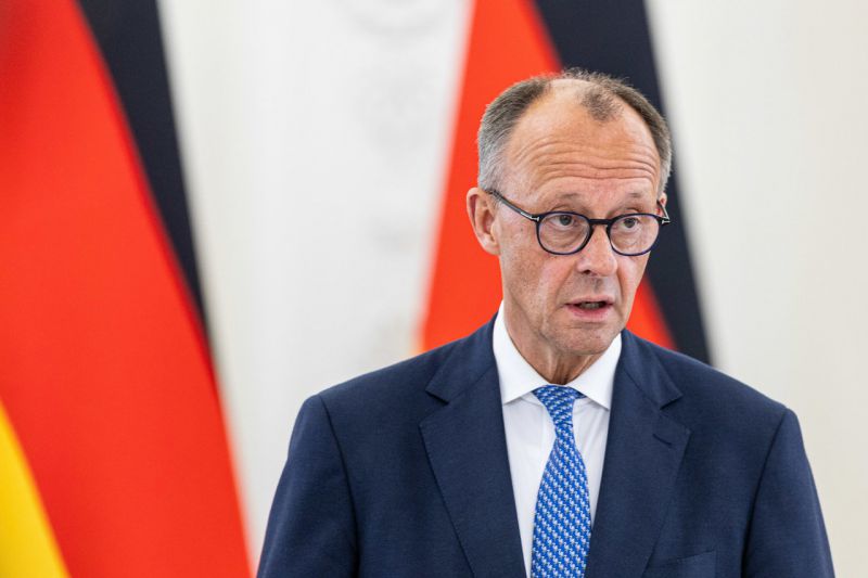 Friedrichas Merzas Vilniuje: perimame NATO rytinio flango gynybą į savo rankas