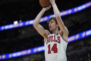 Kinkos nesudrebėjo: M. Buzelis lemiamais momentais vedė „Bulls“ į pergalę