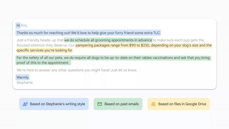 „Gmail“ išmanieji atsakymai imituos jūsų rašymo stilių analizuodami jūsų el. laiškus