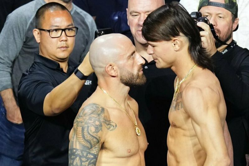Paskutinės „UFC 314“ turnyro akistatos: Volkanovski prižadėjo susigrąžinti čempiono diržą