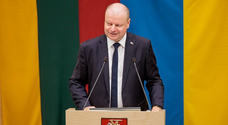 Seimo pirmininkas: idėja, kad Vyriausybė gali prisidėti prie Nacionalinio stadiono statybų, yra diskredituota