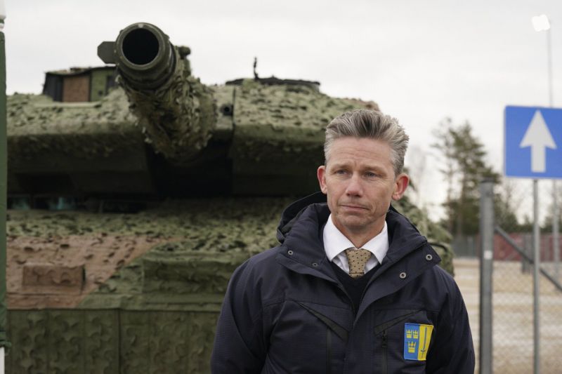 Stokholmas: Švedija skirs papildomą 1,48 mlrd. eurų karinę paramą Ukrainai