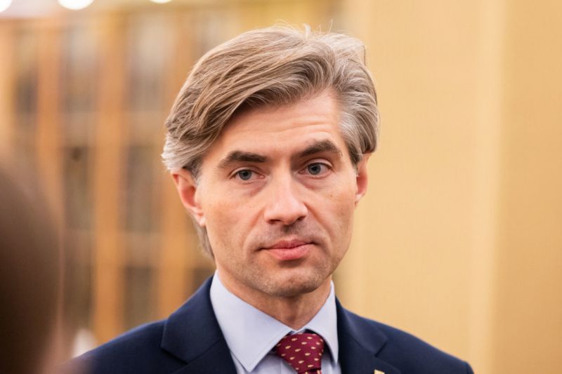 Ministras K.Budrys darbo vizito atvyko į Kyjivą