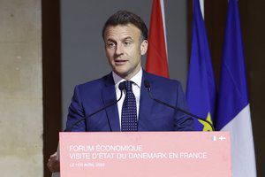 E. Macronas įspėjo dėl Gazos Ruožo gyventojų perkėlimo