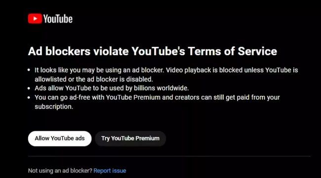 „YouTube“ vėl aktyvina kovą su reklamų blokatoriais
