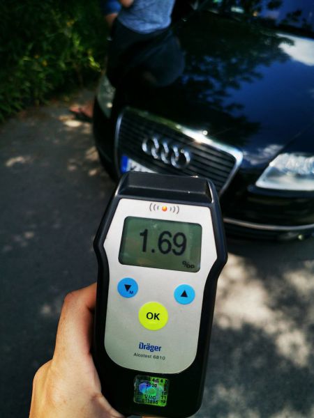 Klaipėdos apskrities kelių policijos pareigūnai per savaitę nustatė šešis neblaivius vairuotojus