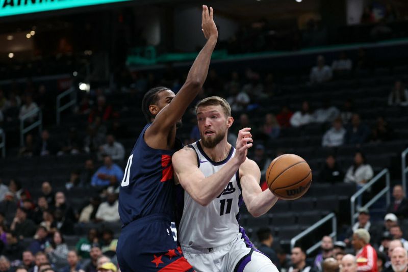 Sabonis ir Valančiūnas buvo rezultatyvūs, tačiau „Kings“ pralaimėjo Vašingtone