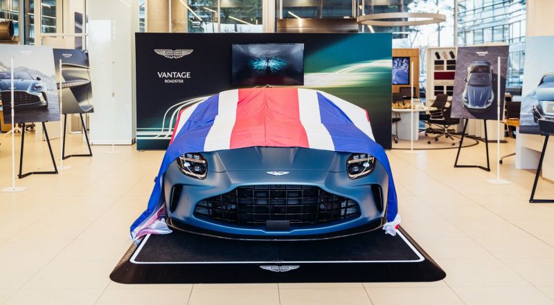 „Aston Martin“ Vilniuje pristatė naujausią bendrovės modelį