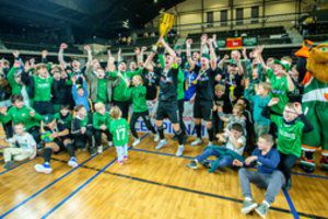 „Kauno Žalgirio“ salės futbolo komanda iškovojo „TOPsport Futsal A lygos“ čempionų titulą