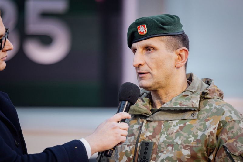 Kariuomenės vadas: esame gerame kelyje