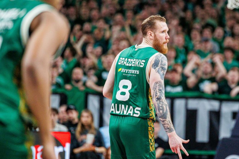 LKL ketvirtfinalio dvikova: Kauno „Žalgiris“ prieš Klaipėdos „Neptūną“, rezultatas po pirmo kėlinio 21:14