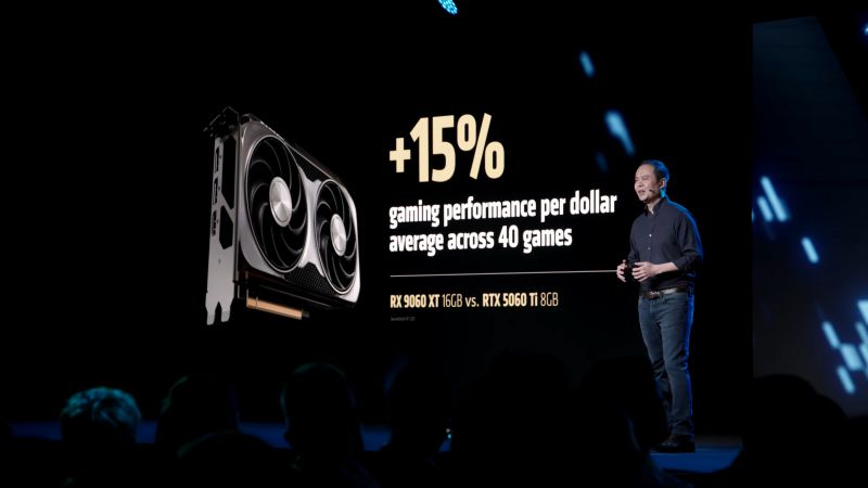 RX 9060 XT 8 GB – 299 USD, 16 GB versija – 349 USD. Išleidimas birželio 5 dieną