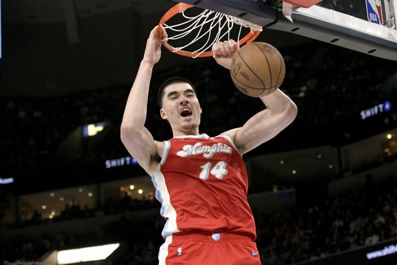 „Grizzlies“ pergalę pažymėjo rekordinis 222 cm ūgio centro pasirodymas