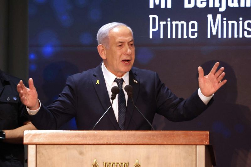 B. Netanyahu: Izraelio sustiprintas karinis spaudimas „Hamas“ duoda rezultatų