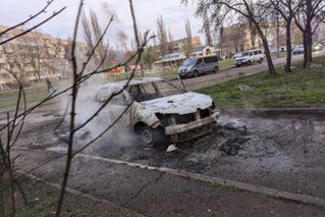 Karas Ukrainoje. Kyjive – masinė Rusijos raketų ataka: yra sužeistųjų, žmonės raginami slėptis
