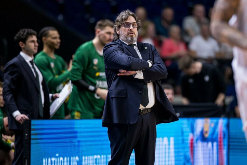 Trinchieri apie būsimą dvikovą su Jonava: „Tai komanda, kurią lyginu su „Thunder“ ar „Fenerbahče“