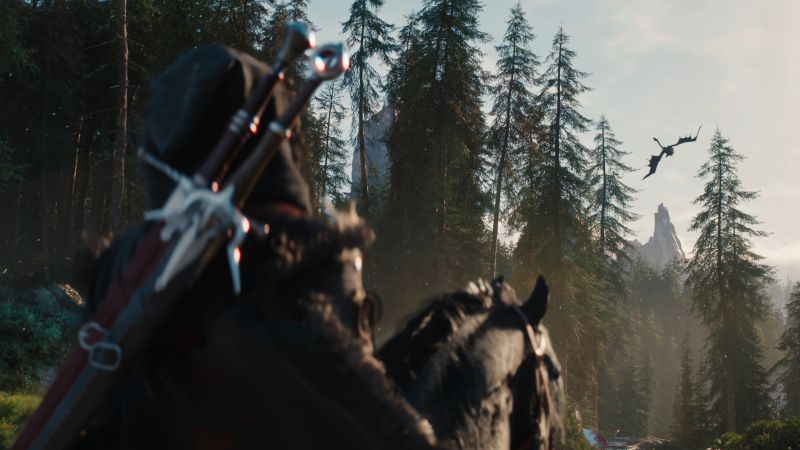 Parodytas „Witcher 4“ „Unreal Engine 5.6“ techninis demo video