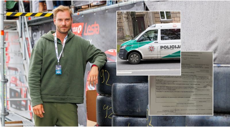 Važiuodamas „Boltu“ Simas Kučas įkliuvo policijai: dėl to rizikuoja daugybė žmonių