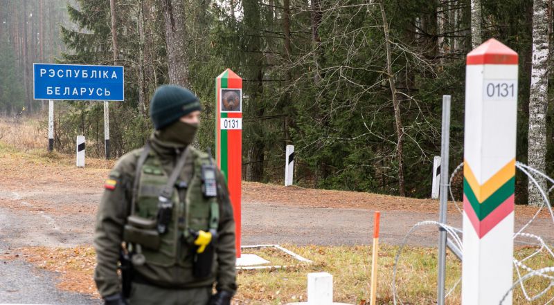 Pasienyje su Baltarusija apgręžta 15 migrantų