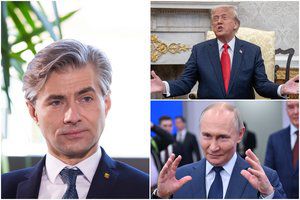 K. Budrys – apie spaudimą D. Trumpui, „rusišką derybų meną“ ir primityvius V. Putino žaidimus