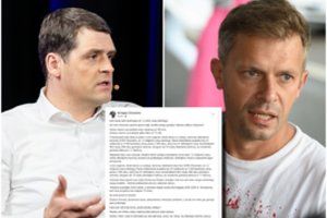 R. Žemaitaičio įrašas apie Ukrainą supykdė A. Tapiną: išanalizavo politiko veikimo metodus