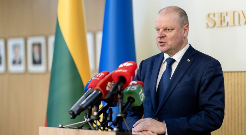 Skvernelis antrina Paluckui – santykių su Taivanu lūkesčiai liko neišpildyti